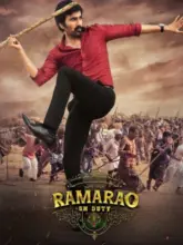 Ramarao On Duty (2022) Dual Audio Full Movie WEB-DL 480p | 720p | 1080p